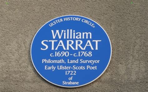 Photographs From The William Starrat Plaque Unveiling Ulster History