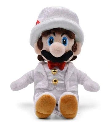 PLUSZAK MASKOTKA Super Mario MAŁPA ŚLUB Bros 23CM 13436805639