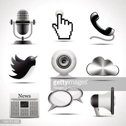 Communication Icons Stock Clipart | Royalty-Free | FreeImages