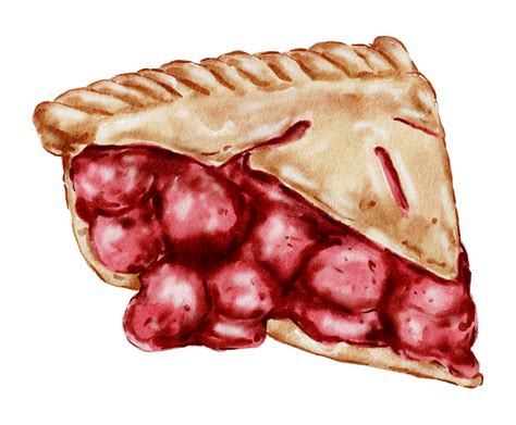 Watercolor Bakery Bread Pie Bake Hand Paint 10826606 PNG