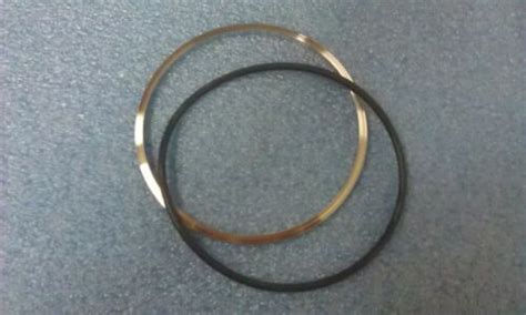 Nor Cal ISO 160 Centering Ring Spacer Ring W Viton O Ring ISO 160 CR