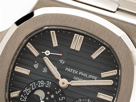 Patek Philippe Nautilus Moon Phase Power Reserve Calendar Ref A