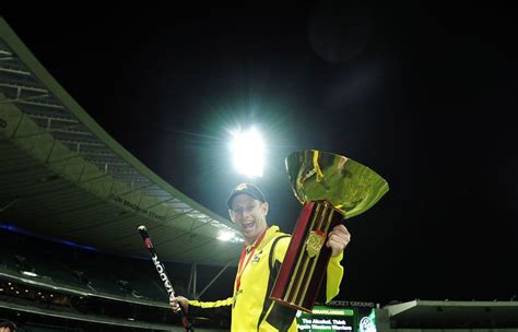 Western Australia Captain Adam Voges With The Title ESPNcricinfo