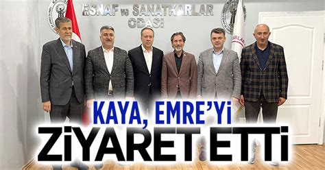 Murat Kaya Cihan Emreyi Ziyaret Etti Karasu Haberleri Karasu Dan