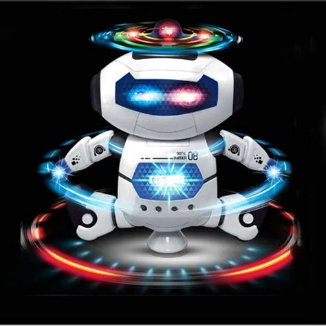 Electronic Electric Toys Mini Dancing Singing Robot Robots For Children Kids Funny Educational ...