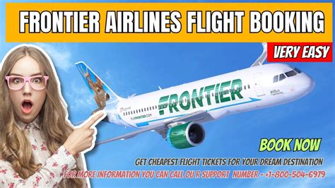 How Do I Book A Flight With Frontier Airlines Frontier Airlines