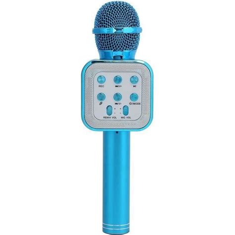 Sunshine Microphone karaoké sans Fil Bluetooth Microphone Portable