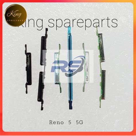 Jual Pernik Rubber Tombol Luar On Of Off Volume Oppo Reno G Shopee