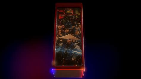 Mortal Kombat / Arcade machine 3D Model :: Behance