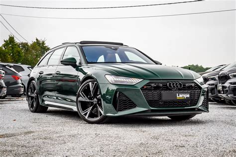 Goodwood Green Audi Rs6 Avant C8