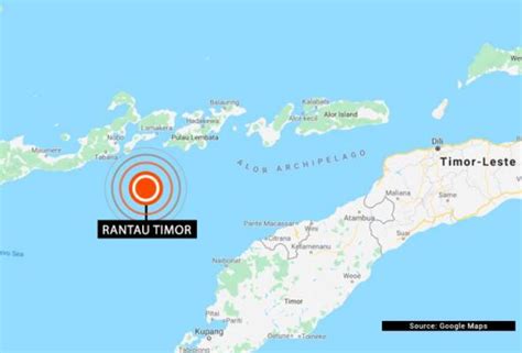 Amaran Tsunami Dikeluarkan Susulan Gempa Bumi Di Rantau Timor