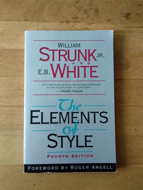 The Elements Of Style Fourth Edition Blog Hix