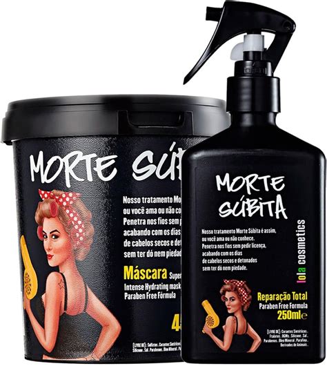 Lola Morte Súbita Kit Spray Reparação Total 250ml Máscara 450g