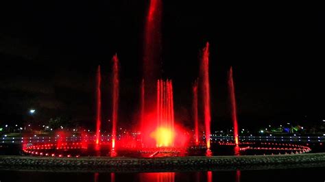 Musical Fountain Perdana Park Tanjung Aru Kota Kinabalu Youtube