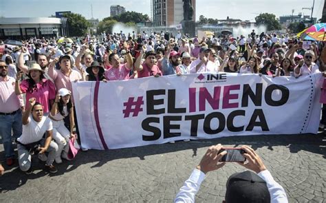 Realizan En La Laguna Marcha En Defensa Del Ine Telediario M Xico