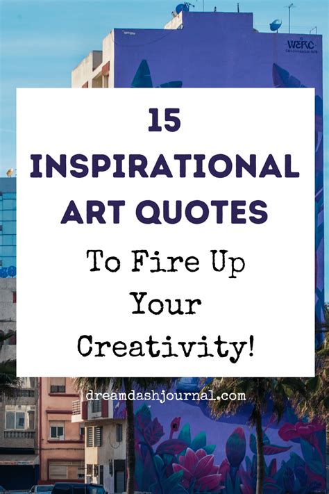 15 Inspirational Art Quotes For Artist {Motivation!}