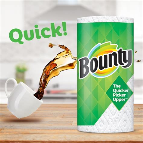 bounty select  size double  roll  count paper towels   paper