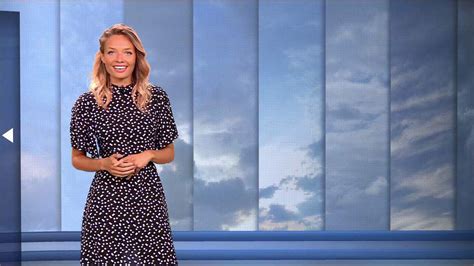 Gennifer Demey Météo M6 le 24 08 2017 Les Caps de TomA