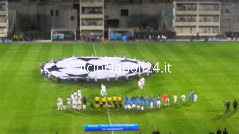 Marsiglia Napoli Ingresso In Campo E Boato Champions League Youtube