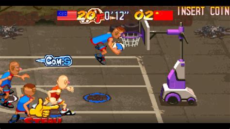 Capcom Sports Club Arcade Coin Op Playthrough As Usa In The Dunk