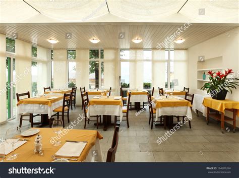 Interior Typical Restaurant Stock Photo 164381264 | Shutterstock