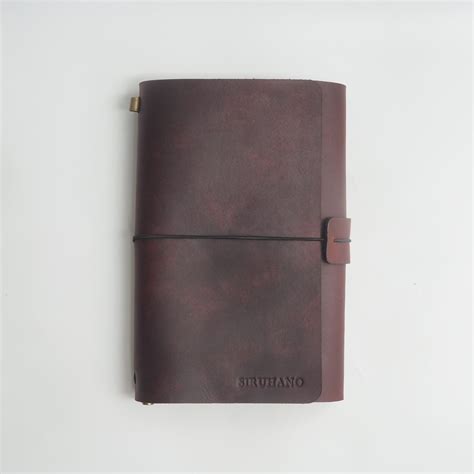 A5 Journal Overlap Astrid Leather
