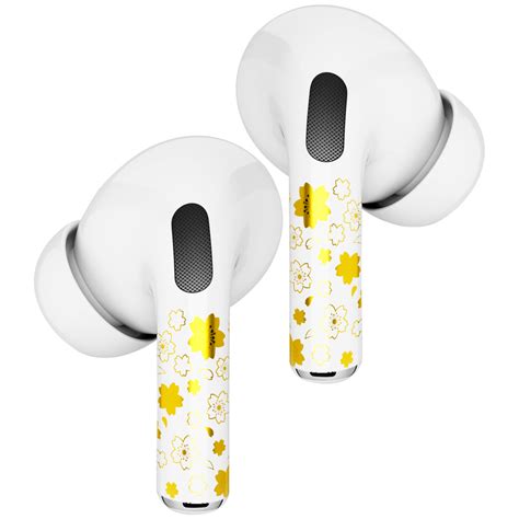 RockMax Art Skins Champagne With Applicator For AirPods Pro 2 Pro