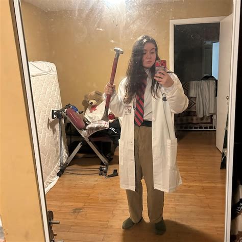 Half Life Cosplay Scientist Costume Pieces Black Mesa Id Neck Tie And