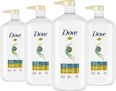 Dove Oxygen Moisture Shampoo 6 Count Volumizes Fine Hair With Bio Nourish Complex 12