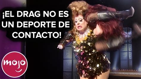 Top 10 Momentos INOLVIDABLES En RuPauls Drag Race YouTube