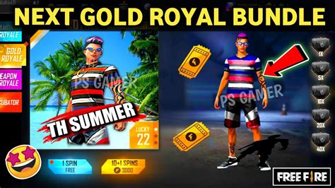 Next Gold Royal Free Fire New Gold Royal Bundle Free Fire Next Gold