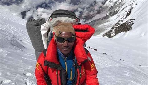 Nepal S Mountaineer KR Sherpa Conquers Mt Everest For 23rd Time