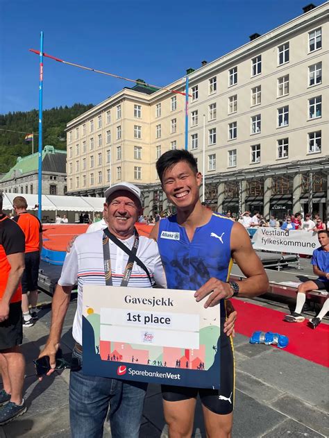 Ej Obiena Reaches New Heights In 6 Meter Golden Vault In Norway