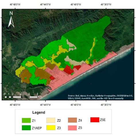 Geological Map Of The Baixada Santista State Of S O Paulo Brazil