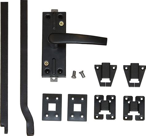 KeyMet 1 Set Tortreibriegel Torverschluss Türtreibriegel Stangen 2356