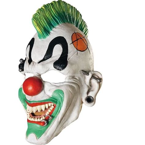 Masque De Clown Punk Terrifiant Adulte Taille Unique Halloween