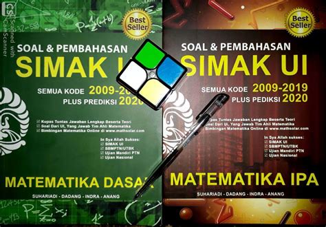 Buku Soal Dan Pembahasan Matematika Dasar Dan Matematika Ipa Simak Ui