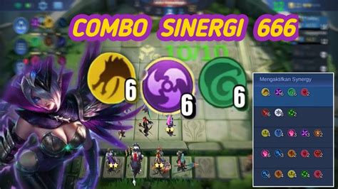 Combo 666 Magic Chees 6dragon 6elf 6 Assasin Magic Chess Gameplay Mobile Legends