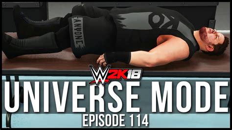 Wwe 2k18 Universe Mode Tlc Ppv Part 1 3 114 Youtube