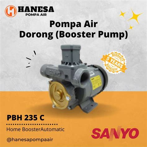 Jual Sanyo PBH 235 C Pompa Air Pendorong Otomatis Automatic Booster