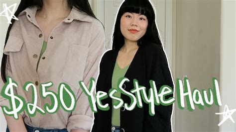 250 Yesstyle Haul Try On Honest Review Youtube