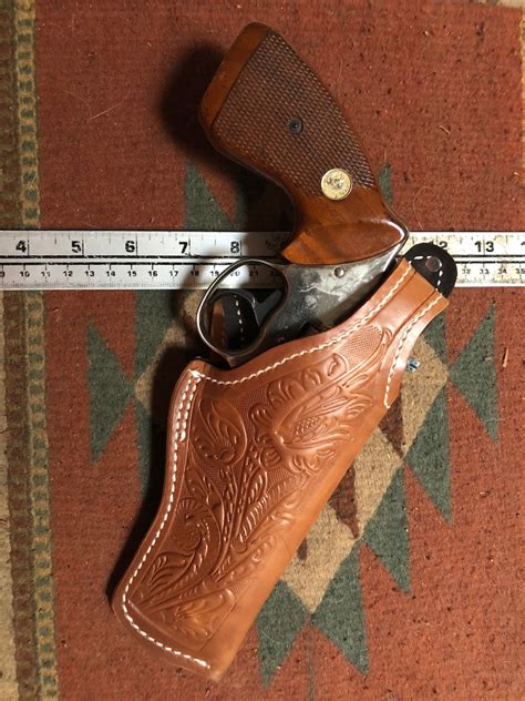 Soft Lined Leather Holster Fits Sandw 686 586 66 19 Ruger Gp100 Etsy