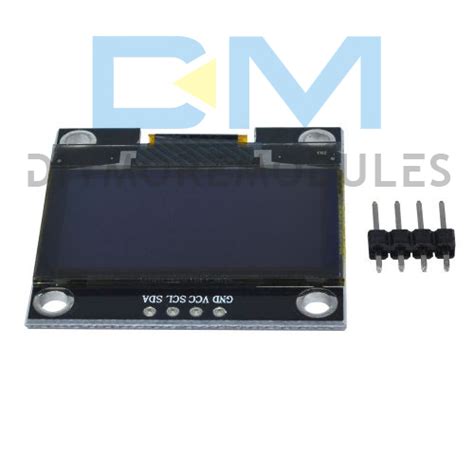 Blue Oled Lcd Display Pin Module Iic I C X V Interface