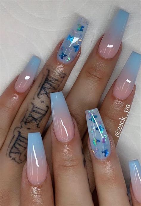 Spring Nails Long Coffin