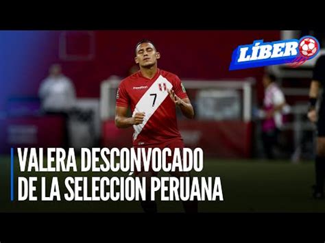 Video Selección peruana Alex Valera quedó fuera de los amistosos