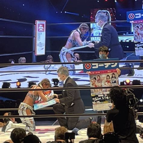 【激落ちくん】™️ On Twitter スターダム5★star Gpはジュリア選手優勝！コーナンさんと社長が登壇したyo！ Wwr