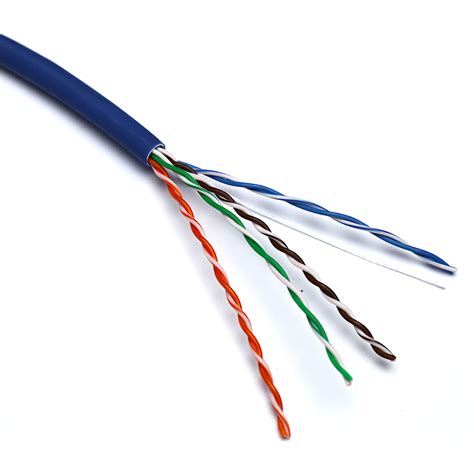 100 062 Excel Solid Cat5e Cable U UTP LSOH Euroclass Dca 305 M Box Blue