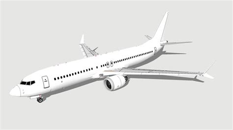 Boeing 737 Max 8 Template 3d Warehouse