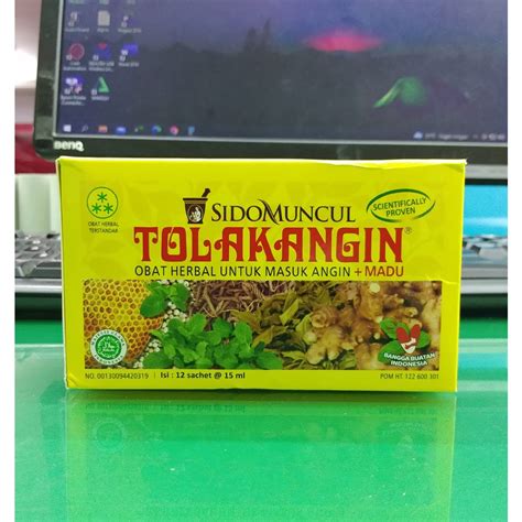 Jual Tolak Angin Sido Muncul Cair Box Isi Sachet Shopee Indonesia