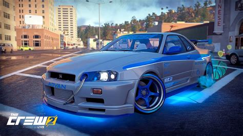 The Crew 2 Nissan Skyline GT R R34 High Octane Edition Fully